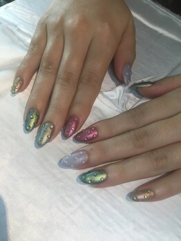 爪屋べっぴん堂/水滴ネイル