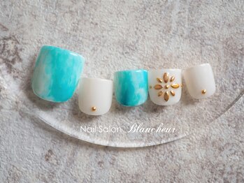 ネイルサロン ブランシュール(Nail Salon Blancheur)/ブルータイダイ