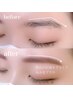 眉毛アイブロウデザインWAX+眉メイク仕上げ ¥4100