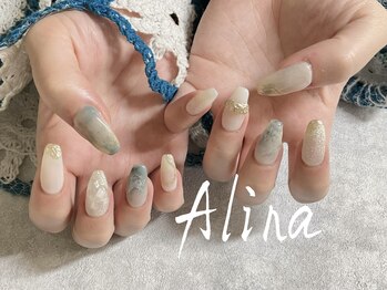 エリナネイルサロン池袋(Alina Nail Salon)/ニュアンスネイル