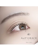 アンドグレース ブロウ 岐阜 大垣店/パーマ×フラットラッシュ