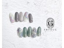 ネイルサロン エアフォルク 銀座(Erfolg)/梅雨にオススメ！紫陽花ネイル