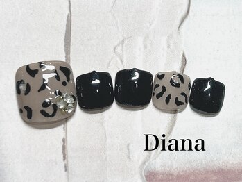 ディアナ ひたちなか高場店(DIANA)/定額ネイル　6600円　D-37