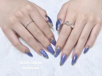 ミニョン(Minyon)の写真/季節や気分に合わせた可愛いデザインをご提案♪豊富なパーツ、ストーンご用意◎長さだし対応可能！