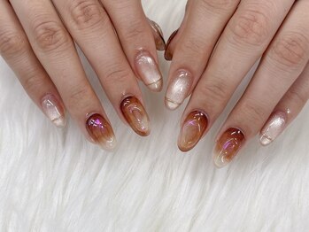 リノネイル(Rino-nail)の写真/《トレンドを存分に抑えたおしゃれな定額デザインが豊富》話題のバレエコアからシンプル・ハートホロまで♪