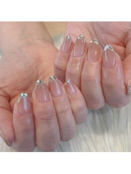 ガラスフレンチ+ヌードベース