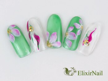 エリクサーネイル 神田(Elixir Nail)/カジュアル &nbsp;/クーポン使用