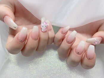 モルフォネイル(Morpho nail)/#キラキラネイル