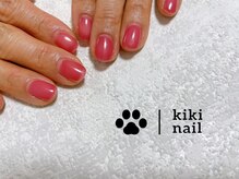 キキネイル 溝の口(kikinail)/ワンカラー/ピンクネイル