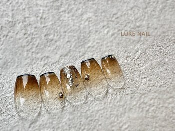 ルークネイル 恵比寿店(LUKE NAIL)/スキニーラインフレンチグラデ