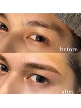 アイグラッド(eyeglad)/メンズ　アイブロウスタイリング