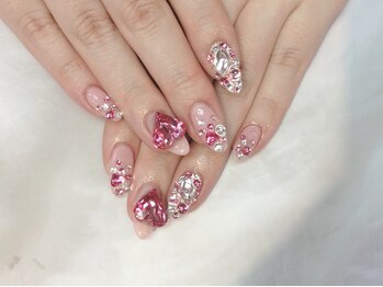 ジャスミンネイル(Jasmine Nail)/ジェル☆付け放題コース♪