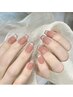 ワンホンマグネットフレンチネイル