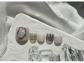 ネイルズガッシュ 溝の口店(NAILs GUSH)/*2月design Foot*