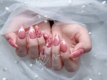 ビーネイル 新松戸(BE NAIL)/マグネットフレンチxホロアート