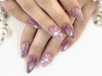 はあとねいる 春日部駅前店【4月中旬 OPEN(予定)】の写真/【春日部】ワンカラー/ラメグラ3850円★リーズナブルな価格で楽しめる♪初回・1か月以内の再来店オフ無料◎