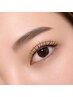 【同時施術】ケラチンTr付まつ毛パーマ(上)+美眉Waxスタイリング　7200円
