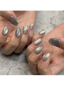 ネイルサロンファストネイルプラス 新宿店(FAST NAIL PLUS)/2026夏ネイル【マグネット】