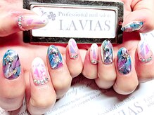 プロフェッショナル ネイルサロン ラヴィアス(LAVIAS)/【ジェル】10本アートし放題