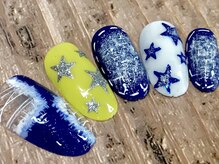 ビービーネイル(BB)/ダメージデニムネイル