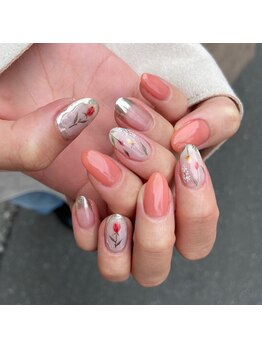 ハラジュクネイルズ(harajukunails)/ニュアンスやり放題｜60分