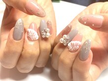 ネイルサロンブリス(nail salon Bliss)/☆豪華絢爛！3Dのフリルネイル☆