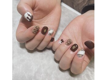 エムネイル(M nail)/定額バレンタインデザイン