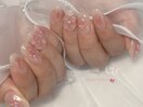 キラキラチークリボン