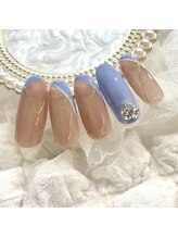 セプトネイル 三条店(SEPT NAIL)/9月大人可愛いおでかけネイル