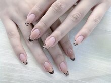 スペラ 大宮店(Spera)/ヒョウ柄さりげなくチークネイル