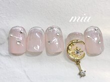 ミウ ネイル(miu nail)/キラキラ◆ワンホンネイル￥7480