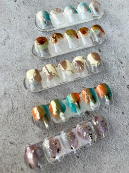 リエイトネイル(Re:eight nail)/◆ぬりかけ◆