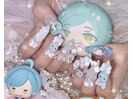 痛ネイル 3D パーツ