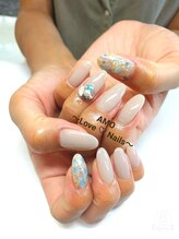 アモ ラブネイルズ(AMO Love nails)/シェル金箔