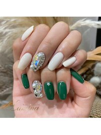 埋め尽くしネイル
