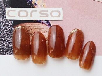 コルソケーツー 梅田茶屋町(corso k-two)/秋ネイル/大阪/梅田/茶屋町