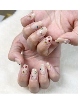 はあとねいる 宇都宮御幸ヶ原店/クリスマスネイル