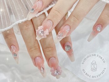 チークネイル/ワンホン/ガーリー