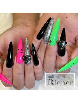 エスフィーネイルサロン リシェル(Esfy nailsalon Richer)/にこちゃんネイル