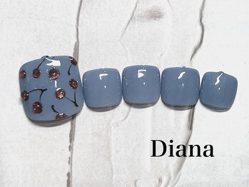 ディアナ ひたちなか高場店(DIANA)/定額ネイル　7700円　C-035