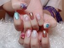 ニュアンス海ネイル