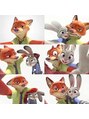 エルア 大阪梅田本店(elua) アニメや、キャラクターが好きでズートピア推しです☆
