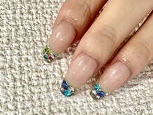 ネイルエイム(Nail eim)/★宝石フレンチ★