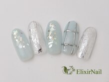 エリクサーネイル 五反田(Elixir Nail)/定額a シンプル／クーポン使用