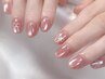 ★美フォルム付きマグネットネイル　9500→7500円