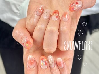 スノーフレーク(Snowflake)/定額デザイン¥8000