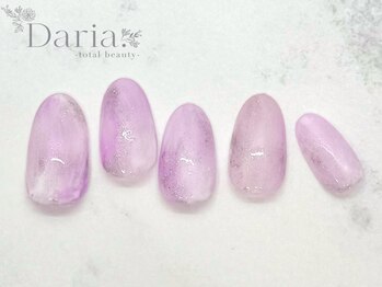 ダリア トータルビューティー(Daria. total beauty)/茅場町　キラキラ　ラベンダー