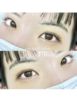 フィルージュ(FiRouge)/まつ毛パーマ上