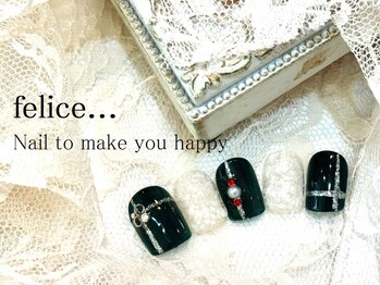 ネイルサロン フェリーチェ(felice)/【定額ネイル】¥6980