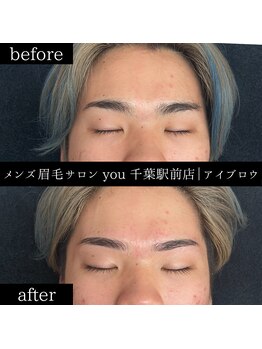 ユー 千葉駅前店(you)/メンズ眉毛/メンズ眉/千葉駅